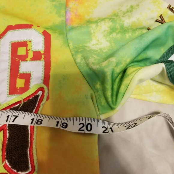 Original Fables Tie Dye Official Heatmakers Button Up Blessing Jersey Shirt - Picture 12 of 13